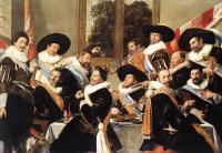 Hals, Frans - Banquet Of The Officers Of The St George Civic Guard Company